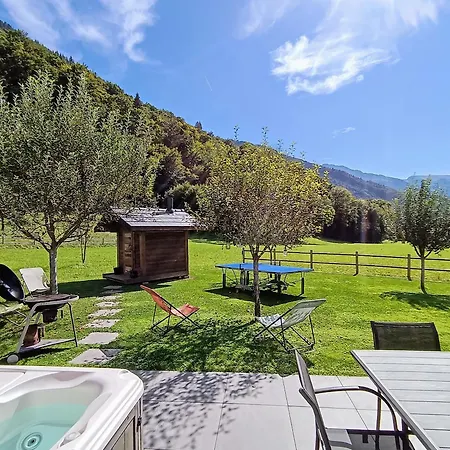 Josaly Jacuzzi Et Sauna Chalet Samoëns